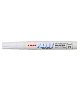 MARCADOR UNI-BALL UNI PAINT PX-20 BLANCO