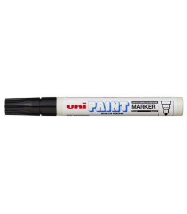 MARCADOR UNI-BALL UNI PAINT PX-20 NEGRO
