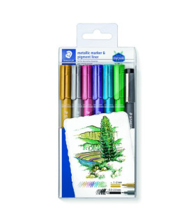 ROTUL.STAEDTL.8323 METALLIC BLISTER DE 6