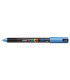 ROTUL.UNI-POSCA PC-1MR AZUL METALICO