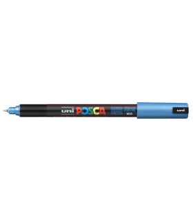 ROTUL.UNI-POSCA PC-1MR AZUL METALICO