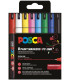ROTUL.UNI-POSCA PC-1MR BASICOS E/8
