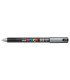 ROTUL.UNI-POSCA PC-1MR PLATA
