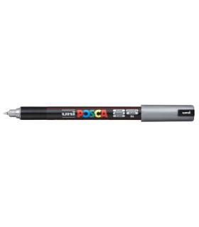ROTUL.UNI-POSCA PC-1MR PLATA