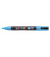 ROTUL.UNI-POSCA PC-3M  AZUL CLARO