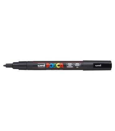 ROTUL.UNI-POSCA PC-3M  NEGRO