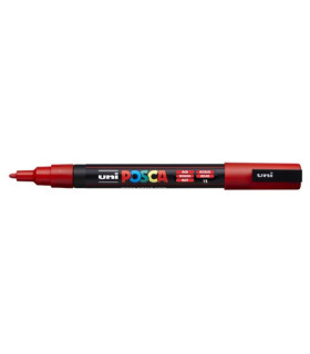 ROTUL.UNI-POSCA PC-3M  ROJO
