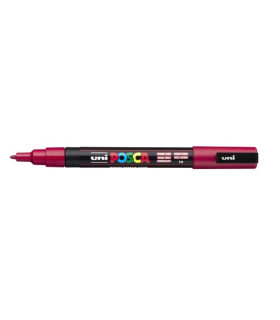 ROTUL.UNI-POSCA PC-3M  ROJO OSCURO