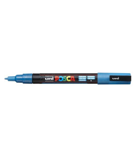 ROTUL.UNI-POSCA PC-3ML  AZUL CLARO