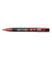 ROTUL.UNI-POSCA PC-3ML  ROJO