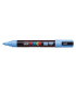 ROTUL.UNI-POSCA PC-5M  AZUL CIELO