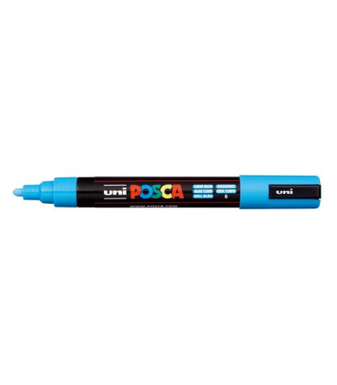 ROTUL.UNI-POSCA PC-5M  AZUL CLARO