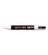 ROTUL.UNI-POSCA PC-5M  BLANCO