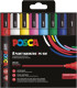 ROTUL.UNI-POSCA PC-5M COL. BASICOS E/8