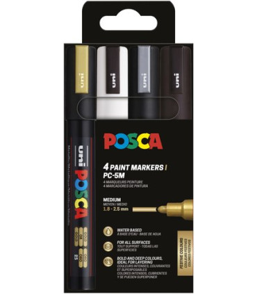 ROTUL.UNI-POSCA PC-5M COL. BSWG E/4