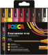 ROTUL.UNI-POSCA PC-5M COL. CALIDOS E/8