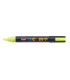 ROTUL.UNI-POSCA PC-5M  FLUOR AMARILLO