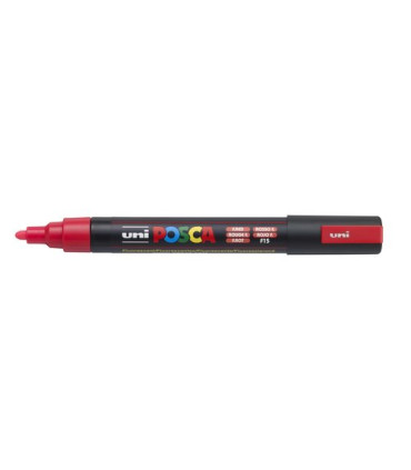 ROTUL.UNI-POSCA PC-5M  FLUOR ROJO