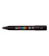 ROTUL.UNI-POSCA PC-5M  NEGRO