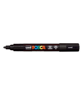 ROTUL.UNI-POSCA PC-5M  NEGRO
