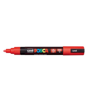 ROTUL.UNI-POSCA PC-5M  ROJO