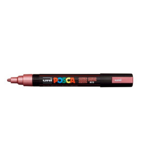 ROTUL.UNI-POSCA PC-5M  ROJO METALICO
