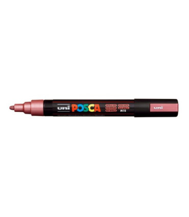 ROTUL.UNI-POSCA PC-5M  ROJO METALICO