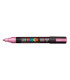 ROTUL.UNI-POSCA PC-5M  ROSA METALICO
