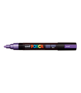ROTUL.UNI-POSCA PC-5M  VIOLETA METALICO