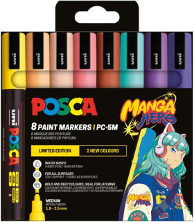 ROTUL.UNI-POSCA PC-5M MANGA E/8