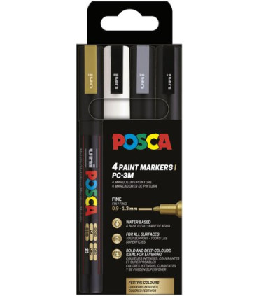 ROTUL.UNI-POSCA PC-3M COL. BSWG E/4