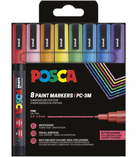 ROTUL.UNI-POSCA PC-3M SP E/8