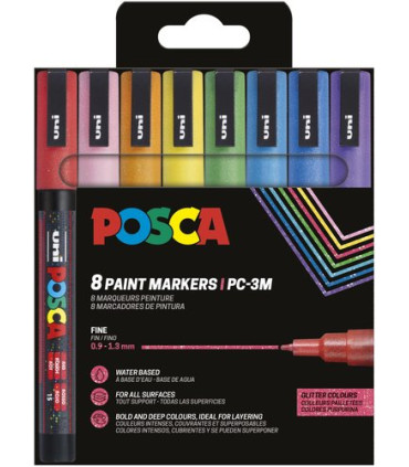 ROTUL.UNI-POSCA PC-3M SP E/8