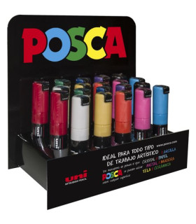 ROTUL.UNI-POSCA PC-8K  EXPOSITOR 20