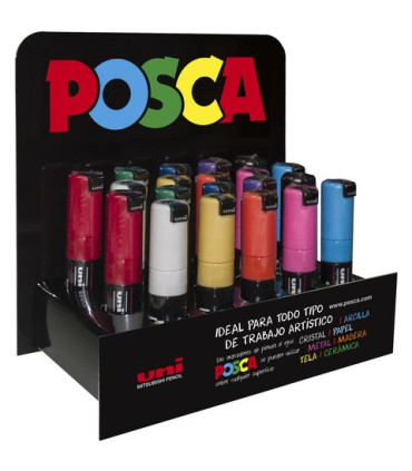 ROTUL.UNI-POSCA PC-8K  EXPOSITOR 20