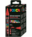 ROTUL.UNI-POSCA PC-5BR GAMA COMPL.EST.16