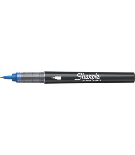ROTUL.SHARPIE CREAT. P.PINCEL AZUL CIAN