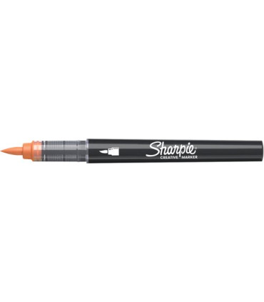 ROTUL.SHARPIE CREAT. P.PINCEL NARANJA