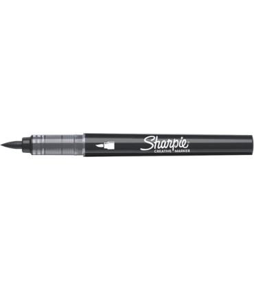 ROTUL.SHARPIE CREAT. P.PINCEL NEGRO