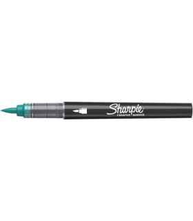 ROTUL.SHARPIE CREAT. P.PINCEL VERDE-AZUL