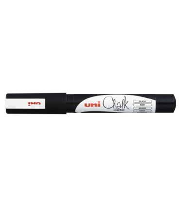 ROTUL.UNIBALL CHALK MARKER PWE-3MS NEGRO