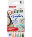 ROTUL.EDDING 5100 ACRYLIC PASTEL PACK 5
