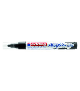 ROTUL.EDDING 5100 ACRYLIC 2-3 mm NEGRO