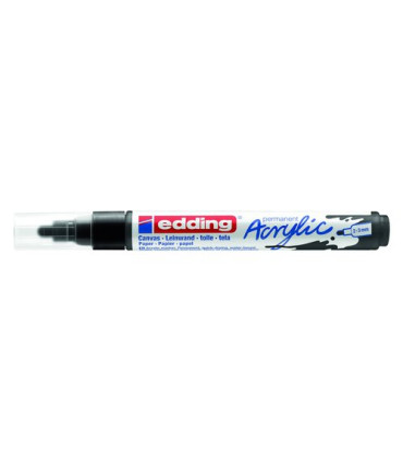 ROTUL.EDDING 5100 ACRYLIC 2-3 mm NEGRO