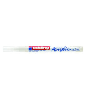 ROTUL.EDDING 5300 ACRYLIC 1-2 mm BLANCO