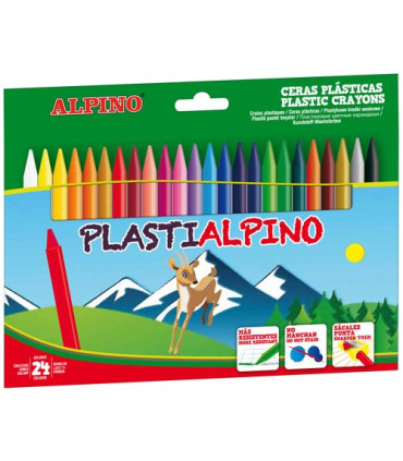 CERAS ALPINO PLASTIALPINO CAJA DE 24