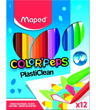CERAS MAPED PLASTICLEAN ESTUCHE DE 12
