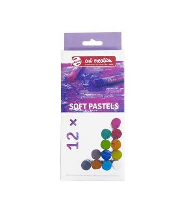 CERAS PASTEL TALENS REDONDAS C/12