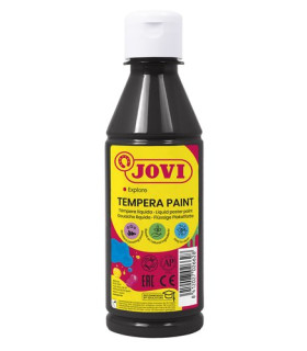 TEMPERA JOVI LIQ. 250 ml NEGRO