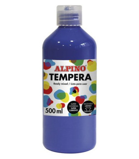 TEMPERA ALPINO LIQ. 500 ml AZUL ULTRAMAR